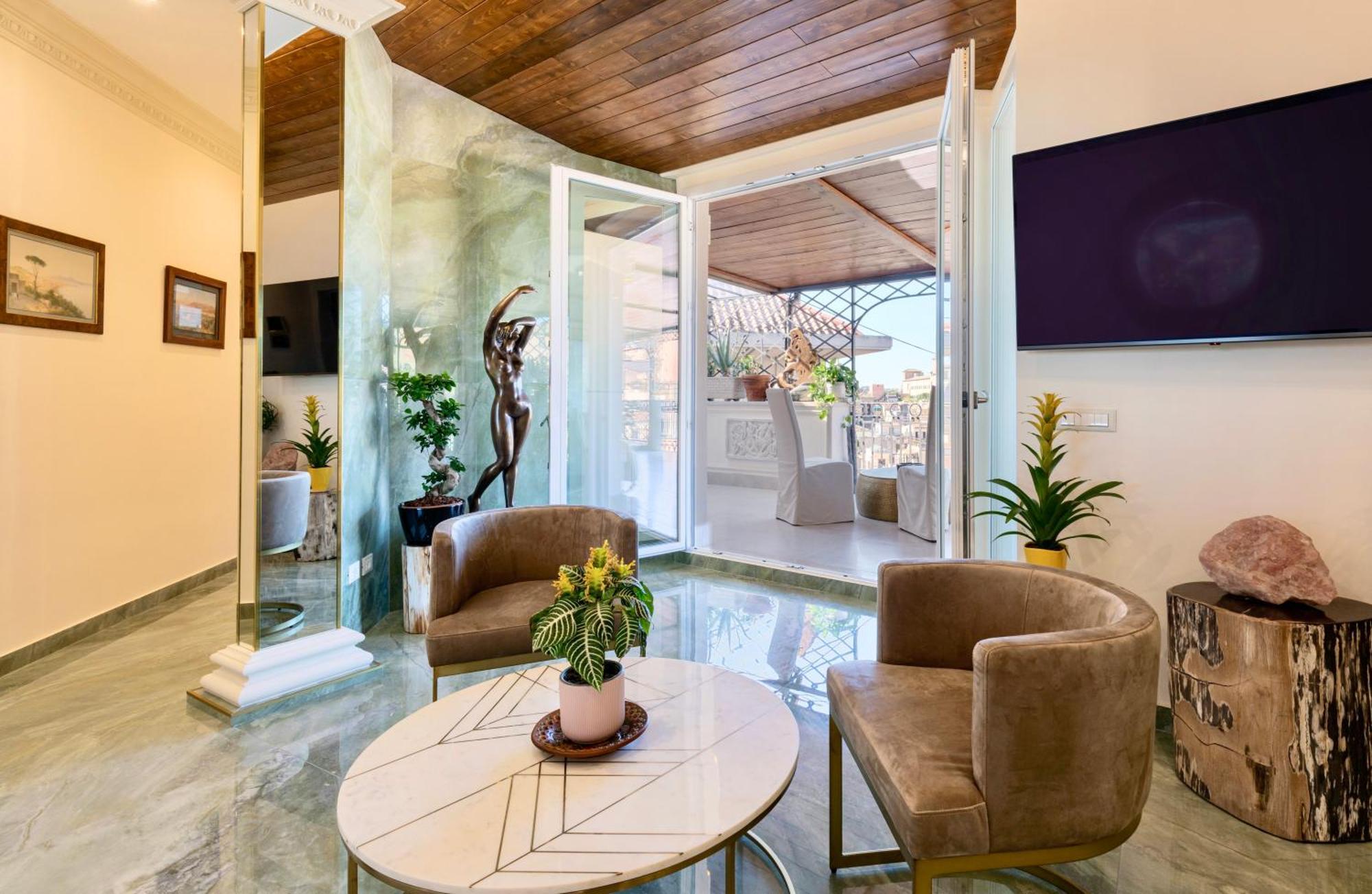 Ferienwohnung Atticus Forum Romanum Luxury Penthouse Exterior foto